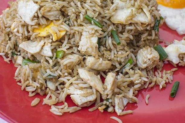 istock Traditional indian food Chicken Fried Rice 500388947
