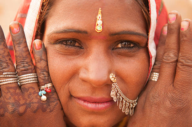 istock Traditional Indian girl portrait 500389244