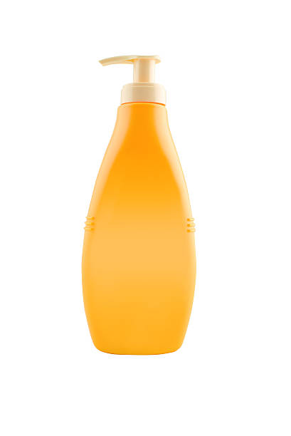 istock Nourishing body milk bottle with work path 500389635