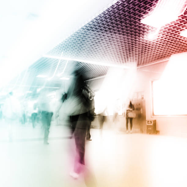 istock blur passenger walk at subway station 500389963