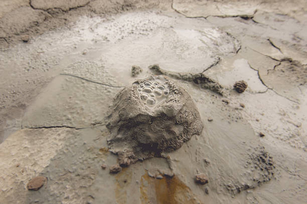 istock Small crater in Salse di Nirano reserve 500390855