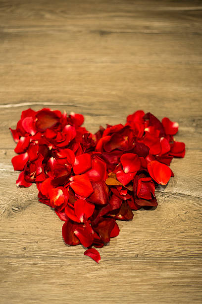 istock Red Rose Heart for Valentine's day 500392928