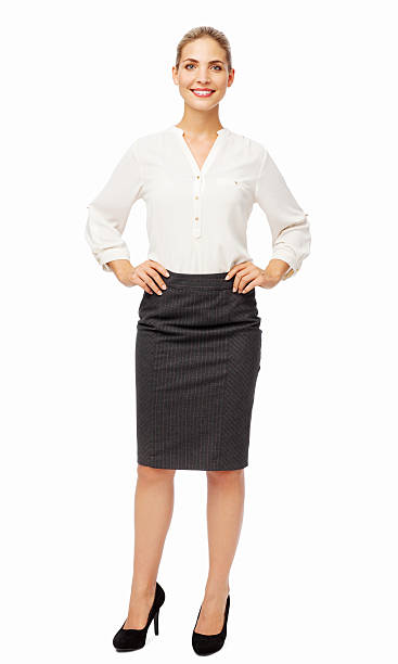 istock Beautiful Businesswoman With Hands On Hip 500394737