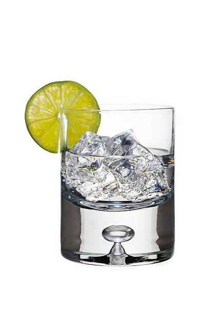 istock tumbler with lime 500395194