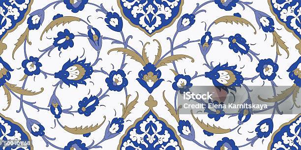 Traditional Arabic Ornament Seamless For Your Design Vector Background Stock Illustration - Download Image Now