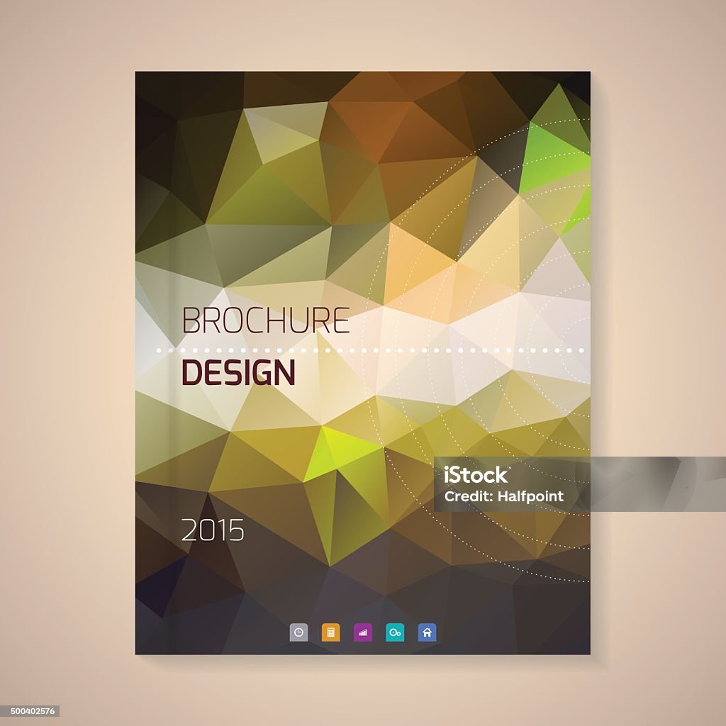 Brouchure Vector Vector Template For Brochure Stock Illustration - Download Image Now ...