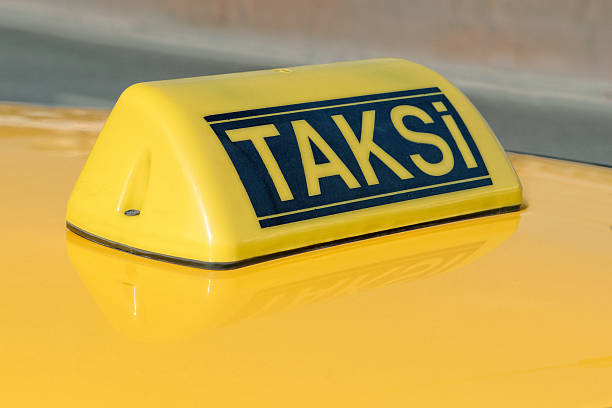 istock Turkish taxi sign 500402795