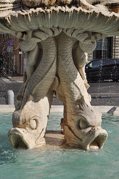 Triton Fountain in Rome
