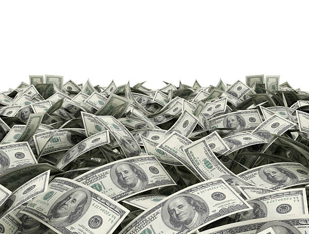 istock Large group of cash 500404329