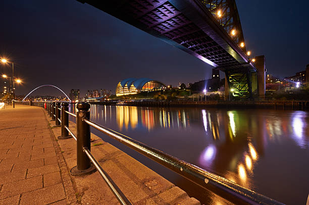istock Tyne Bridge Quayside and Sage Gateshead at Night 500405357