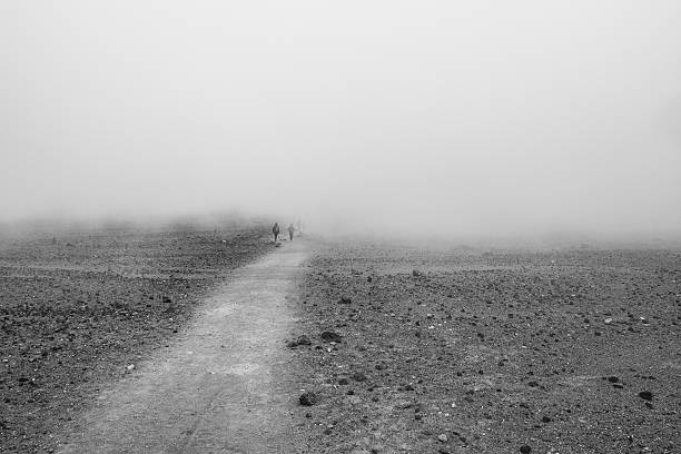 istock Hikers in the Fog 500406759
