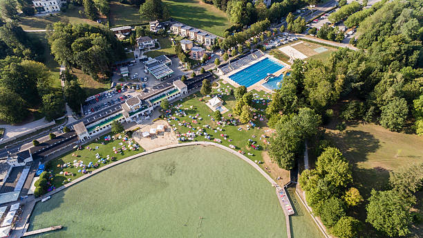 istock lido in Gmunden Austria 500423192