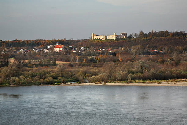 Panoramic view of Janowiec near Kazimierz Dolny. Poland Panoramic view of Janowiec near Kazimierz Dolny. Poland janowiec poland stock pictures, royalty-free photos & images