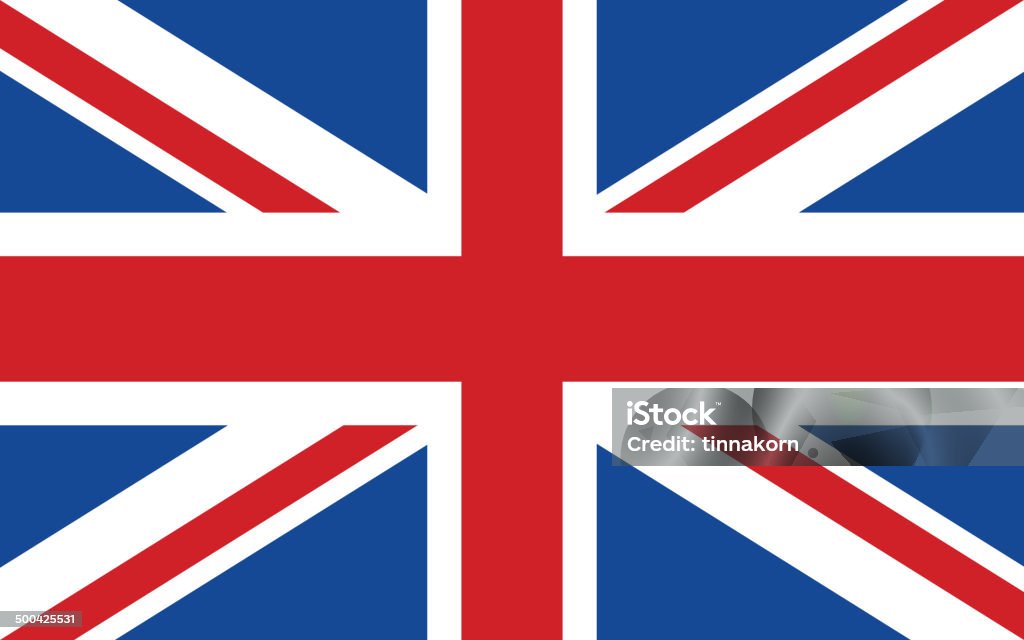 Flag of United Kingdom - Royalty-free İngiltere Bayrağı Vector Art