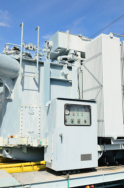 istock Main circuit breaker in factory 500425788
