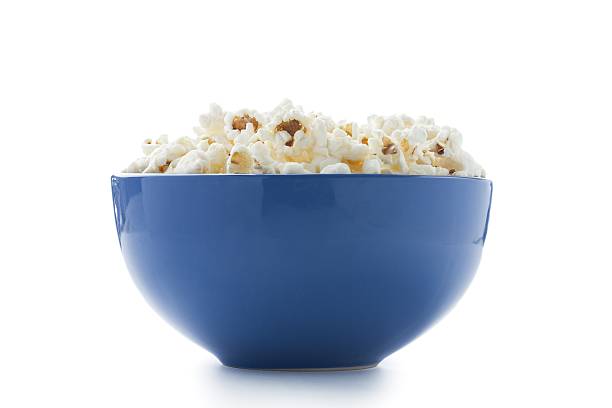 istock blue bowl of popcorn 500425994