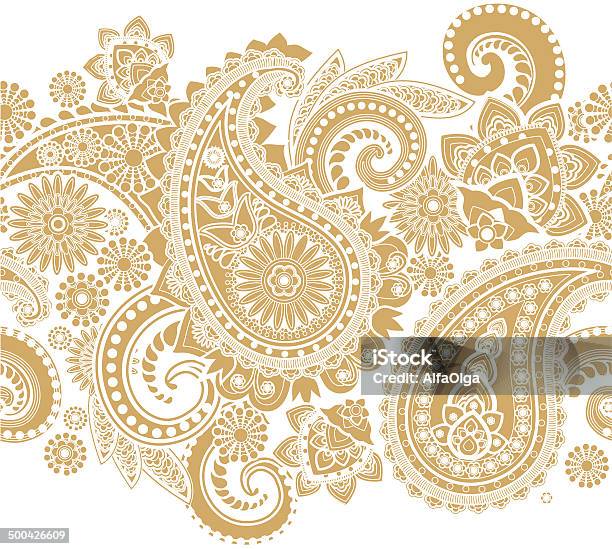 Paisley Stock Illustration - Download Image Now - Paisley Pattern, Culture of India, Pattern