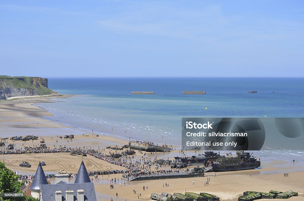 D-Día celebraciones en Arromanches - Foto de stock de Aire libre libre de derechos