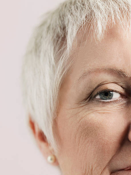 istock Cropped Image Of Senior Woman 500428231