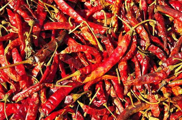 istock Close up of dried chilli 500428446
