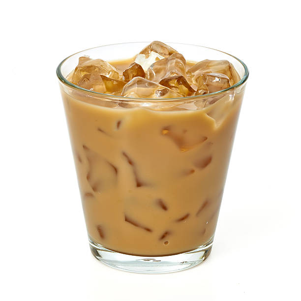 istock Iced coffee in glass 500428856