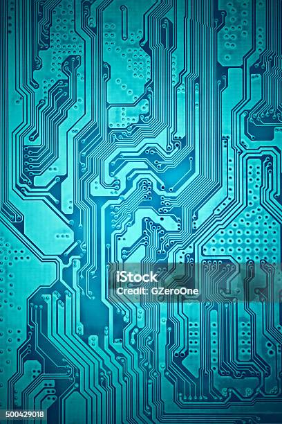 Electronics And Computer Textures Blue Computer Electronic Circuit Use For Background Or Texture Stock ...