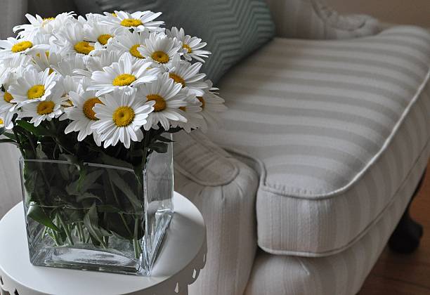 istock Have A Seat - Daisies and Comfortable Chair 500430739