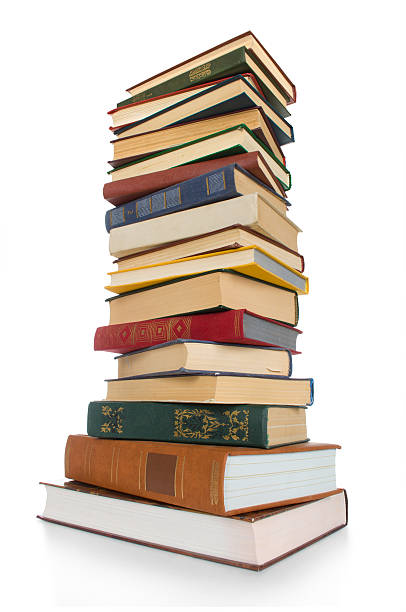 istock stack of old antique books isolated on white background 500431117