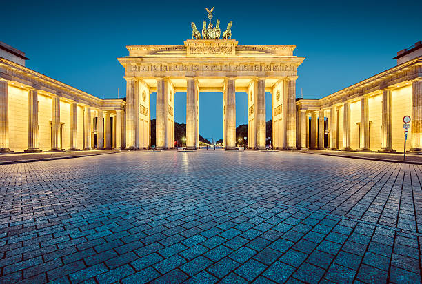 istock Brandenburger Tor at night, Berlin, Germany 500431604