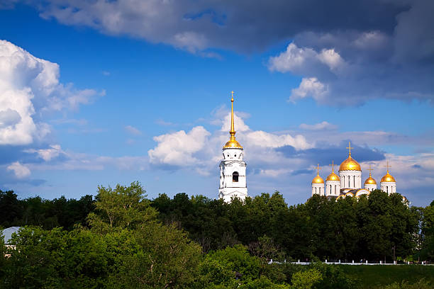 istock Assumption cathedral  at Vladimir in summer 500432897