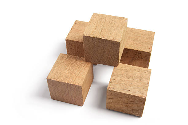 istock Arrangement of Wooden Blocks 500433445