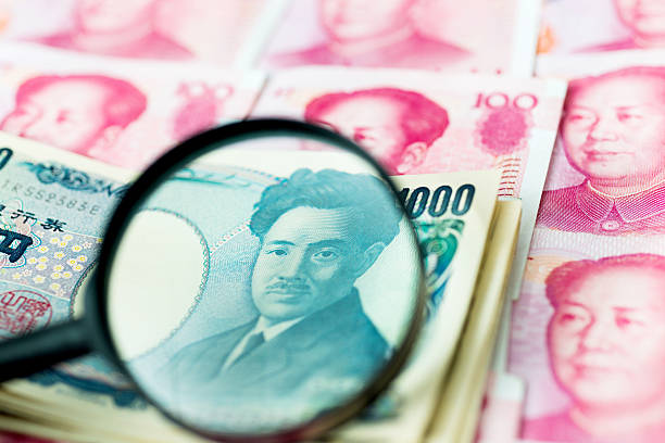 istock Japan yen and China yuan 500434116