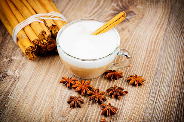 istock Anise, cinnamon and cup of coffee 500442287