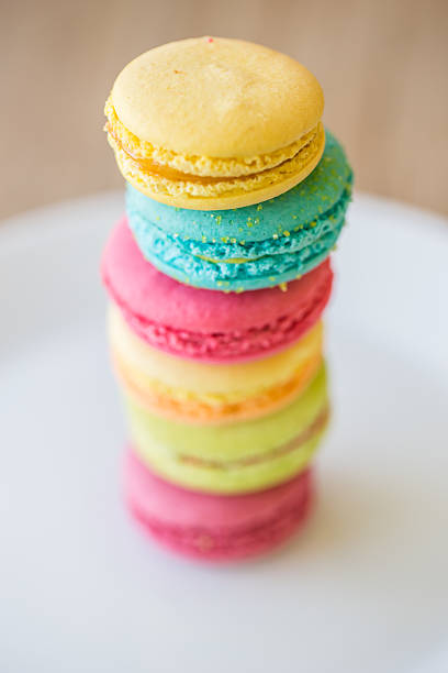 Colorful macarons