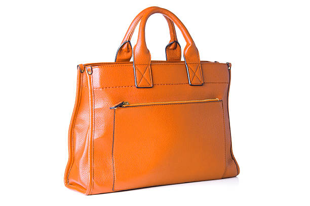 istock Yellow woman bag closeup 500448001