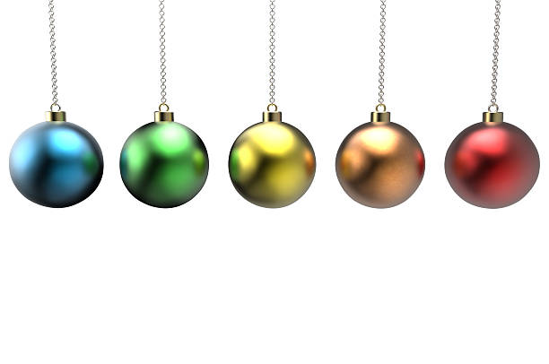 istock Colorful Christmas Balls 500451440