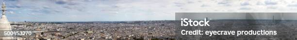 Panorama Of Paris France From The Basilica Of Sacrecoeur Montmartre Stock Photo - Download Image Now