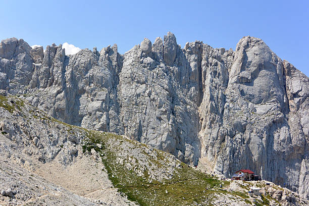 istock Corno Piccolo of Gran Sasso and Rifugio Franchetti 500453762