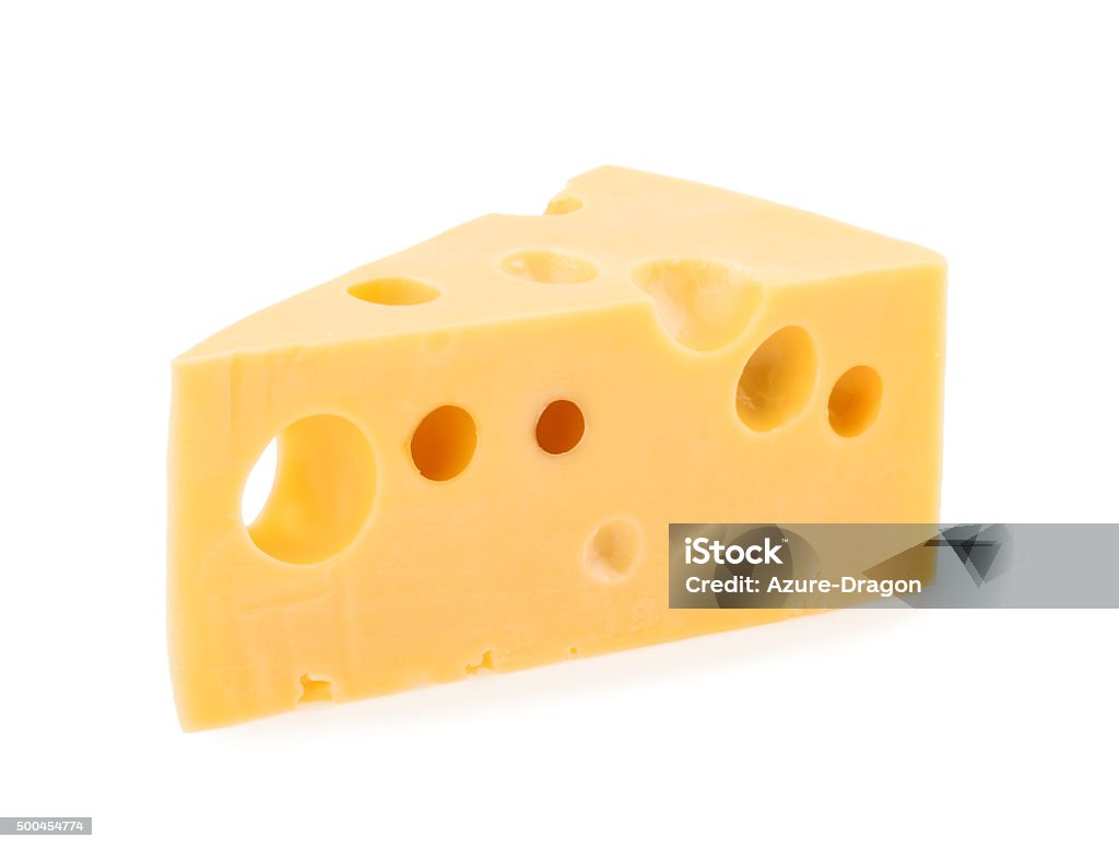 piece of cheese isolated - Royalty-free Kaas Stockfoto