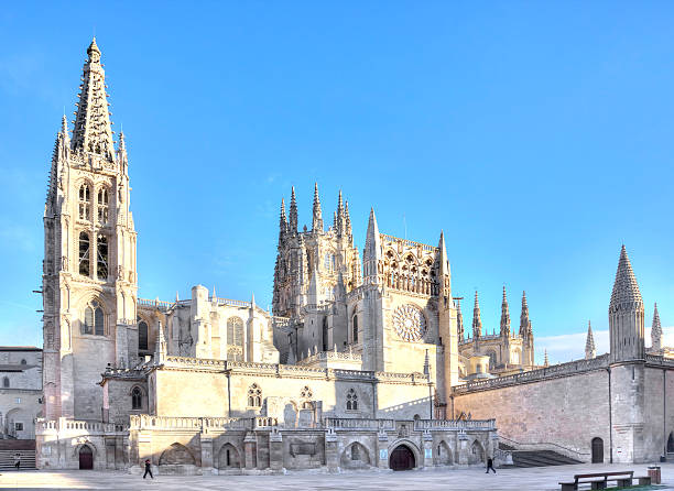 Burgos. Cathedral of Our Lady stock photo