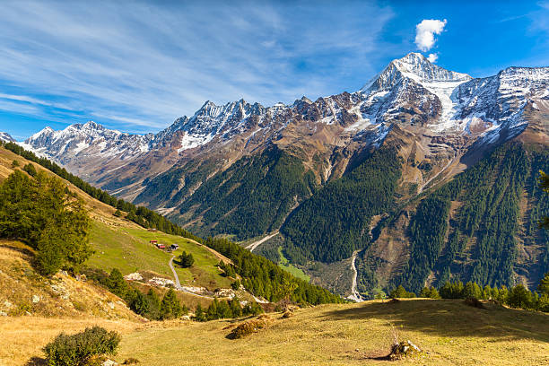 istock Stunning view of Loetschental Valley 500460998