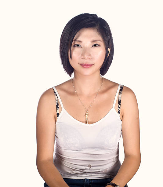 istock Serious Asian girl 500461035