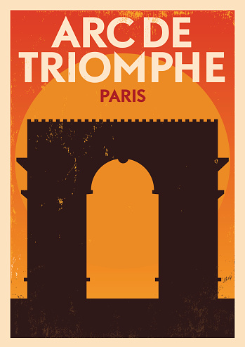 EPS 10. Easily editable Famous Travel Location Poster Series