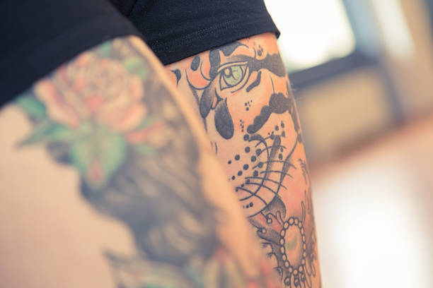 107 Thigh Tattoos Female Stock Photos, Pictures & Royalty-Free Images -  iStock