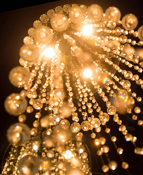istock Golden crystal, abstract background. Party, event. Christmas 500463912