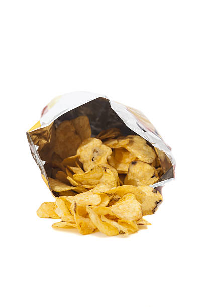istock Heap of Delicious potato chips 500472785