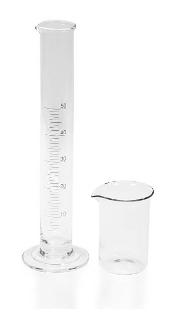 istock The graduated cylinder and the glass 500478087