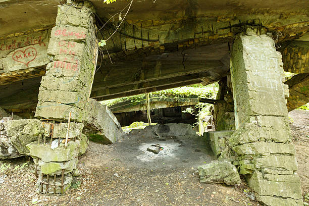 istock Ruins of power plant from World War II 500478317