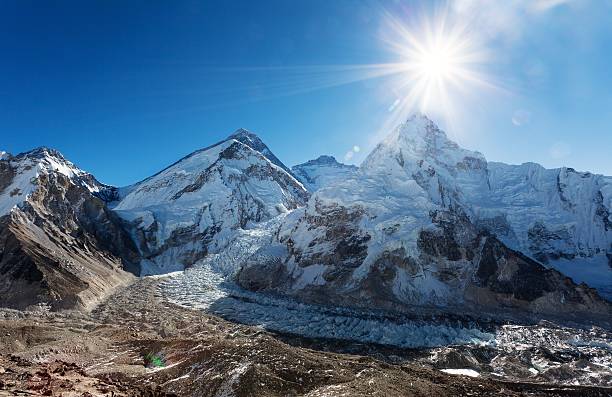 istock Morning sun above Mount Everest, lhotse and Nuptse 500486978
