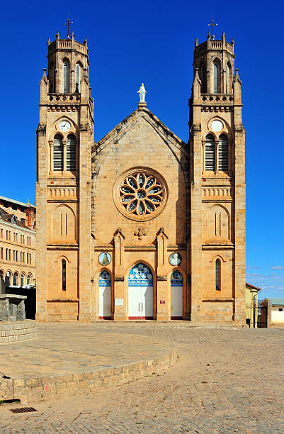 istock Antananarivo, Madagascar: Andohalo cathedral 500488052
